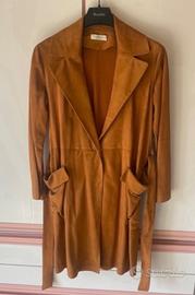 Trench nuovo in pelle Gloria Bini