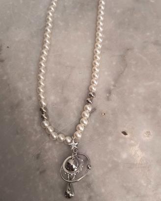 collana perle Nana Osaki pianeta saturno y2k