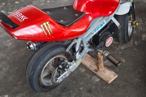 Minimoto rossa 49cc come nuova