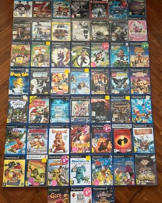 Lotto giochi PS2-PS3