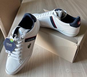 Sneakers Lacoste 0120 2 CMA WHT/NVY/RED SYNTHETIC