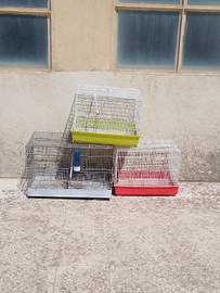 3 Gabbie per uccelli
