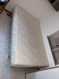 Materasso 100% lattice  120x200 con rete francese