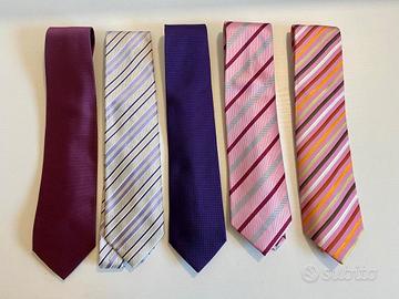 Set cravatte in seta