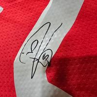 maglia manchester united originale e autografata