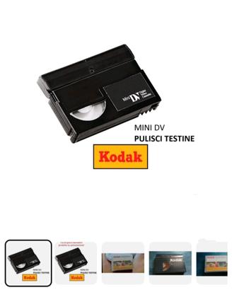 Kodak Cassetta puliscitestine mini dv Videocamera 