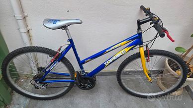 MTB Topbike 26" - Blu/Gialla - Pronta al