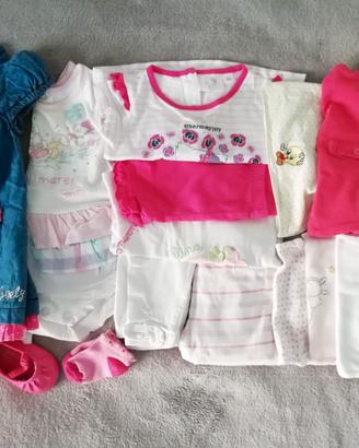 Lotto abbigliamento 3-6 mesi