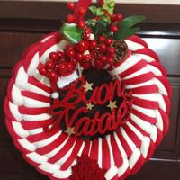 FIOCCHI E GHIRLANDE NATALIZIE FATTE A MANO