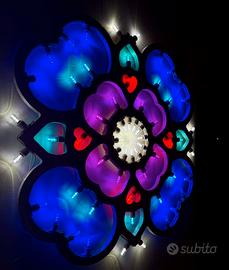 luminarie salentine Rosone Alberobello 90x90