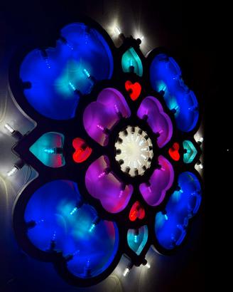 luminarie salentine Rosone Alberobello 90x90