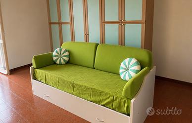 Divano-letto con secondo letto estraibile I.B.