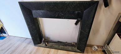 cornice camino in marmo