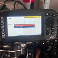 ecoscandaglio LOWRANCE HOOK 4x GPS + SONDA + ASTA