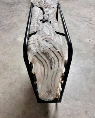 Letto singolo pieghevole salvaspazio