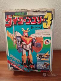 Daitarn 3 Clover Robot incompleto in confezione or