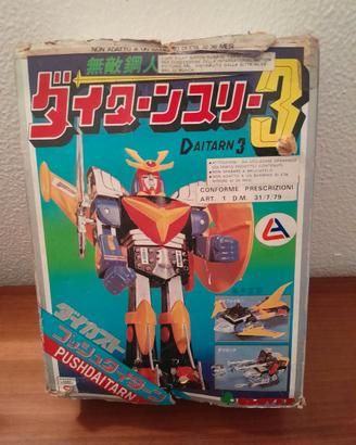 Daitarn 3 Clover Robot incompleto in confezione or
