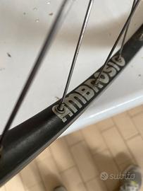 Due ruote posteriori mozzi campagnolo Record