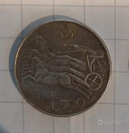 500 lire d'argento 