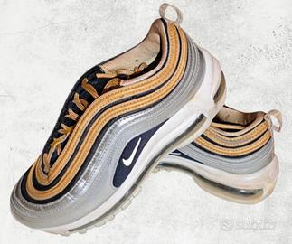 nike air max silver gold