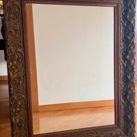 Specchio stile barocco inizi del 900 in legno