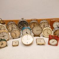 Orologi Sveglie lotto 17 non funzionanti