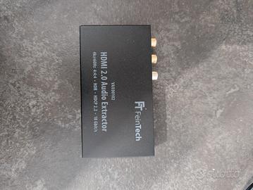 Estrattore Audio 4K FeinTech HDMI ottico/RCA