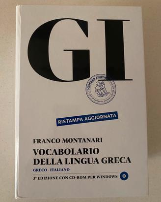  VOCABOLARIO DI GRECO GI - Franco Montanari