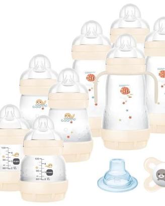 Biberon Set Neonato con 8 biberon anticolica Easy