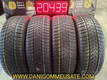 4 gomme 225 60 18 pirelli al 80/90% invernali