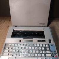 Citizen macchina da scrivere calcolatrice vintage