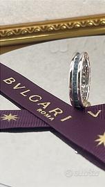 Anello bzero di bulgari con acquamarine originale