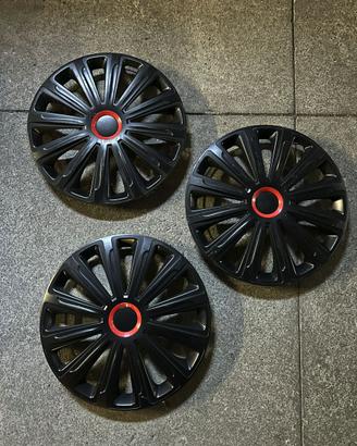 borchie copricerchi plastica Toyota Yaris R15