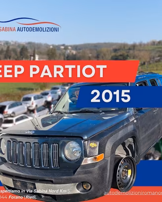 jeep patrio ricambi usati vettura rottamata