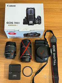 canon eos 700D + kit