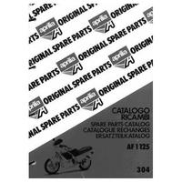 Catalogo ricambi in PDF per Aprilia AF1 125