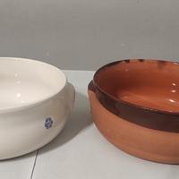 Set 2 Vasi in Terracotta e Ceramica nuovi