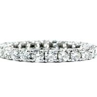 Anello veretta circolare di diamanti 1.50ct