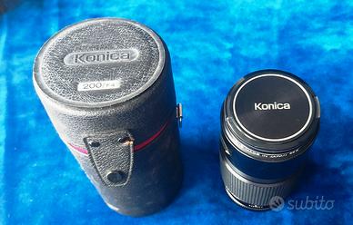 Konica Hexanon AR 200 – Obiettivo Vintage '80