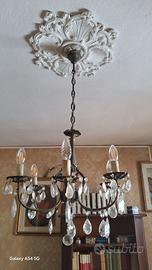 lampadario a gocce in stile classico 