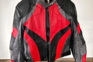 Giacca Moto Racing in pelle