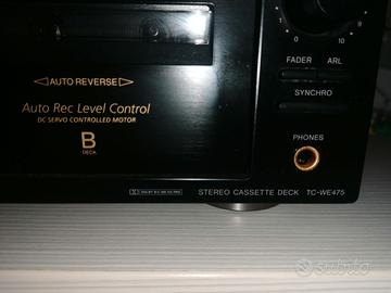 Sony TC-WE475 piastra doppia cassetta