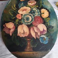 Quadro ovale senza cornice 