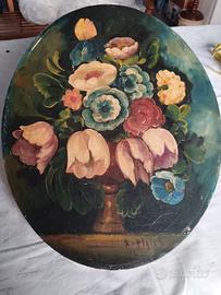 Quadro ovale senza cornice 