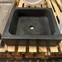 Lavabo in pietra nobile  nero