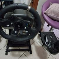 volante logitech G920+cambio driving Force + base