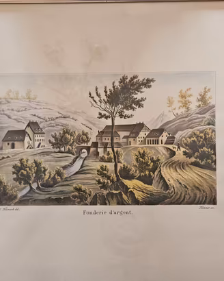 Stampe d'epoca acquatinta Johann Jakob Tanner