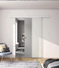 Porta in vetro scorrevole 90x225 nuova