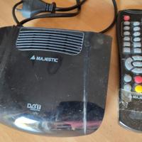 Decoder MAJESTIC Mod DEC555N con telecomando