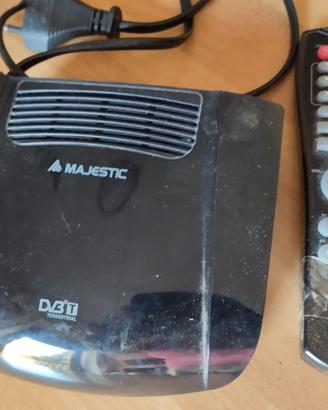 Decoder MAJESTIC Mod DEC555N con telecomando